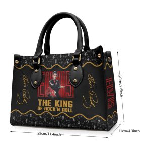 Elvis Presley Leather HandBag - ANHNV 2074