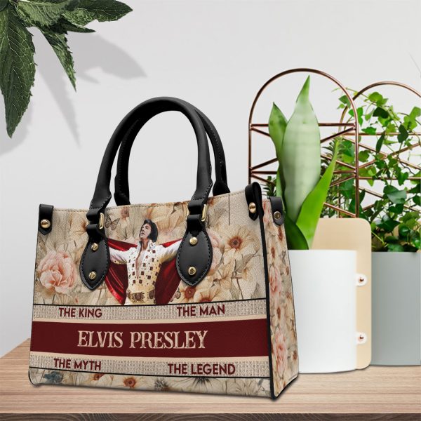 Elvis Presley Leather HandBag - ANHNV 2092