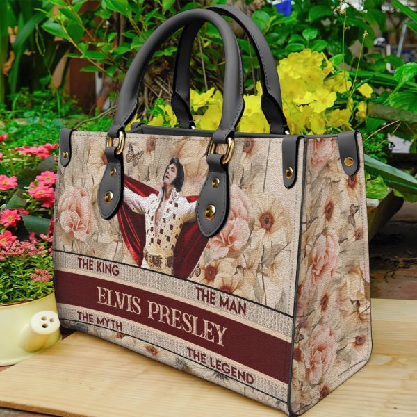 Elvis Presley Leather HandBag - ANHNV 2092