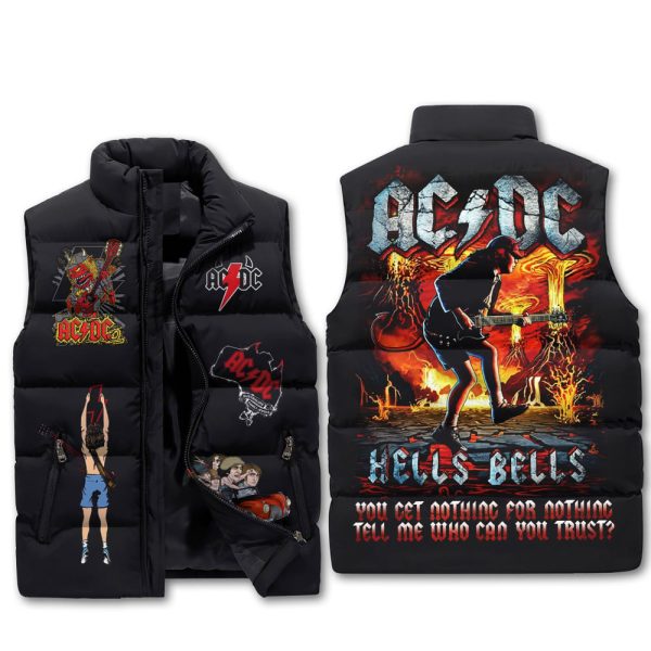 AC/DC 2D Sleeveless Jacket - ANHNV 3027