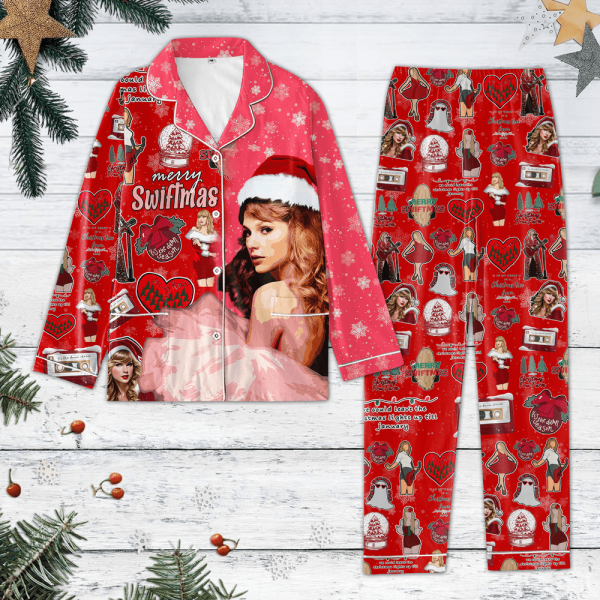 Taylor Swift Button Down Pajamas Set – ANHNV 3062