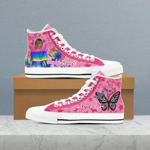 Taylor Swift High Top Canvas Shoes - ANHNV 3093