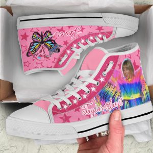 Taylor Swift High Top Canvas Shoes - ANHNV 3093