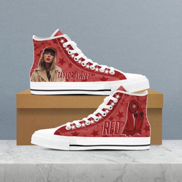 Taylor Swift High Top Canvas Shoes - ANHNV 3094