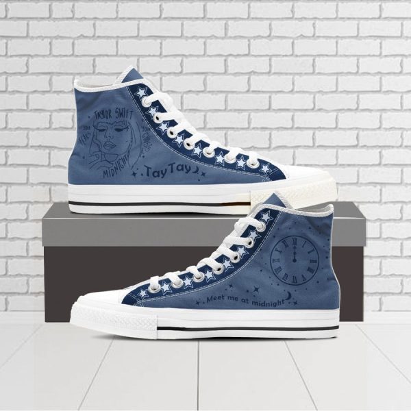 Taylor Swift High Top Canvas Shoes - ANHNV 3097