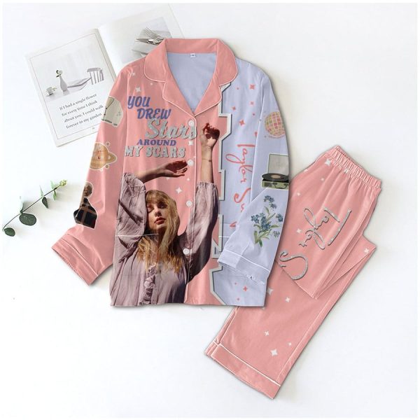 Taylor Swift Button Down Pajamas Set – ANHNV 3100