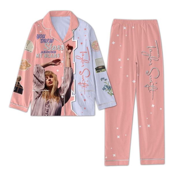 Taylor Swift Button Down Pajamas Set – ANHNV 3100