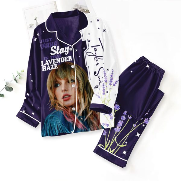 Taylor Swift Button Down Pajamas Set – ANHNV 3101