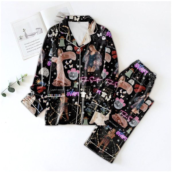 Taylor Swift Button Down Pajamas Set – ANHNV 3103