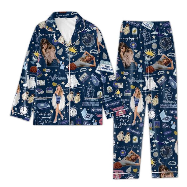 Taylor Swift Button Down Pajamas Set – ANHNV 3105