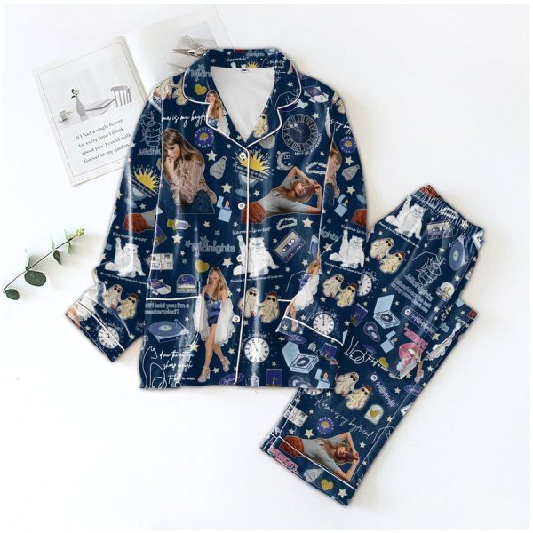 Taylor Swift Button Down Pajamas Set – ANHNV 3105