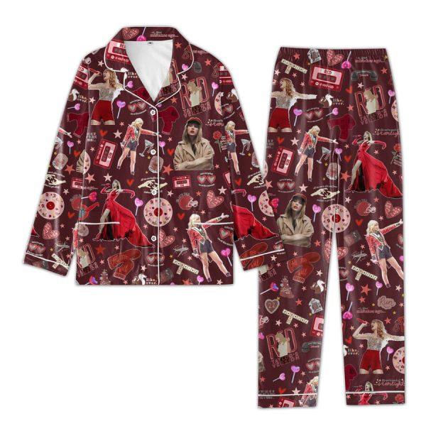 Taylor Swift Button Down Pajamas Set – ANHNV 3108