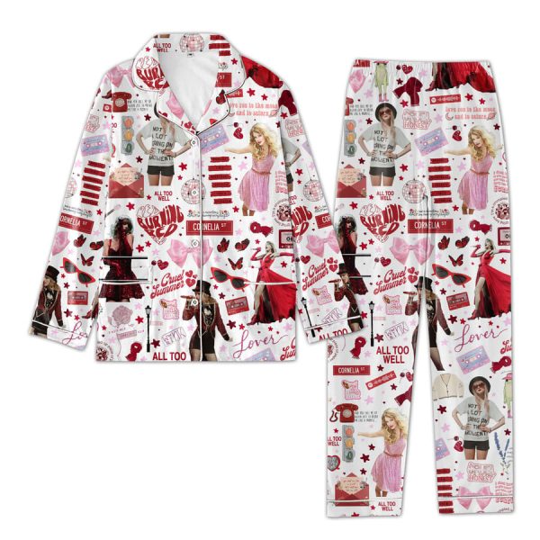 Taylor Swift Button Down Pajamas Set – ANHNV 3109