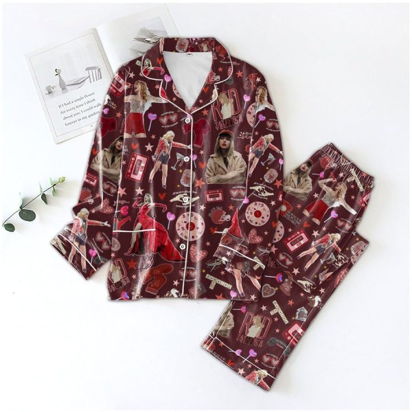 Taylor Swift Button Down Pajamas Set – ANHNV 3108