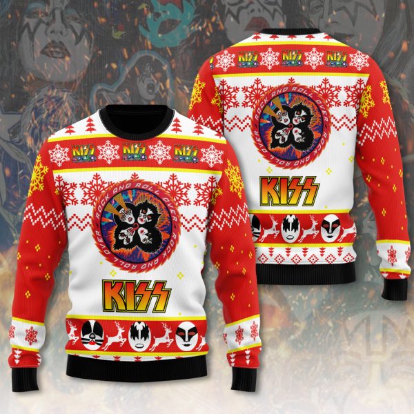 Kiss Band 3D Ugly Sweater - ANHNV 3139