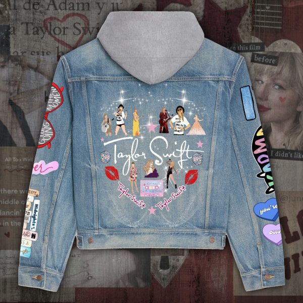 Taylor Swift Women's Denim Hood Jacket - ANHNV 2024