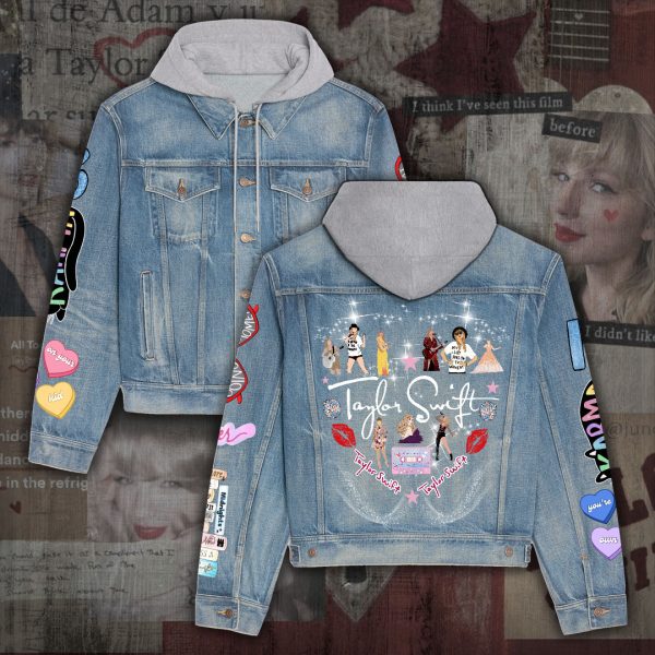 Taylor Swift Women's Denim Hood Jacket - ANHNV 2024