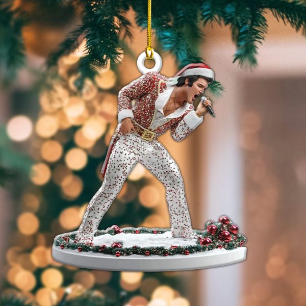 Elvis Presley Custom Shape 2-sided Acrylic Ornament – ANHNV 5568.1