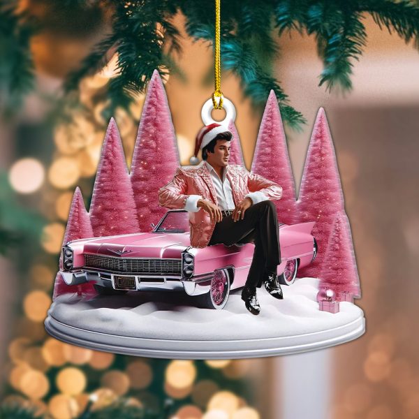 Elvis Presley Custom Shape 2-sided Acrylic Ornament – ANHNV 5568.3