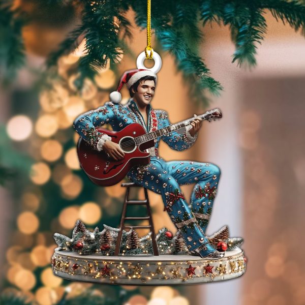 7PCS Elvis Presley Custom Shape 2-sided Acrylic Ornament – ANHNV 5568