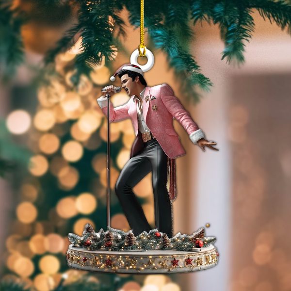 7PCS Elvis Presley Custom Shape 2-sided Acrylic Ornament – ANHNV 5568