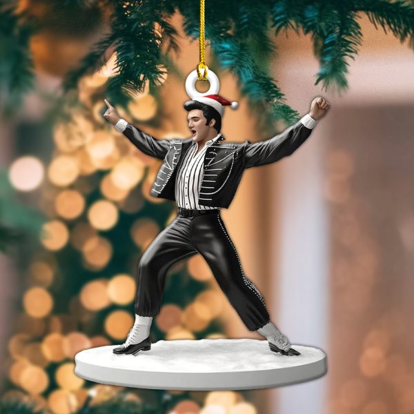 7PCS Elvis Presley Custom Shape 2-sided Acrylic Ornament – ANHNV 5568