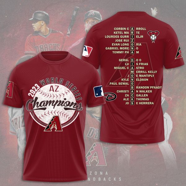 Arizona Diamondbacks 3D Apparel - NGHIAVT 0868