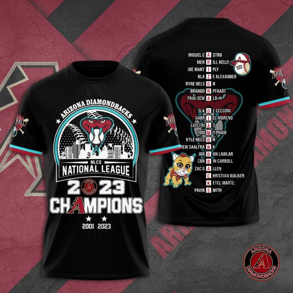 Arizona Diamondbacks 3D Apparel - TANTN 2903