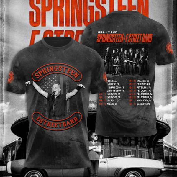 Bruce Springsteen 3D Apparel - NGHIAVT 0755