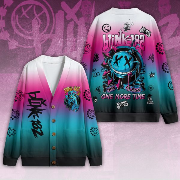 Blink-182 Unisex Knitted Cardigan – VANDH 1261