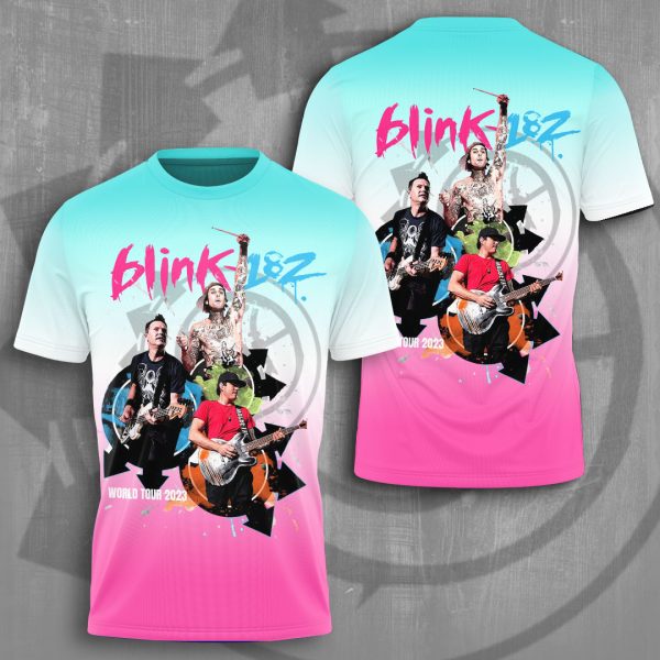 Blink-182 3D T-Shirt - VANDH 1249