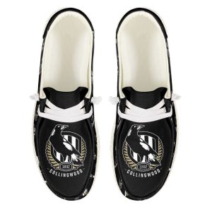 2023 AFL Premiers Collingwood FC Custom Hey Dude Shoes - VANDH 1285