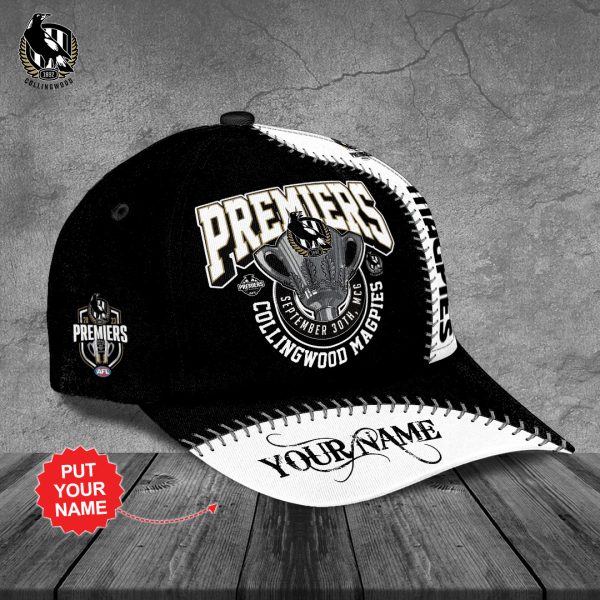 Personalized 2023 AFL Premiers Collingwood FC Classic Cap - TANTN 2604