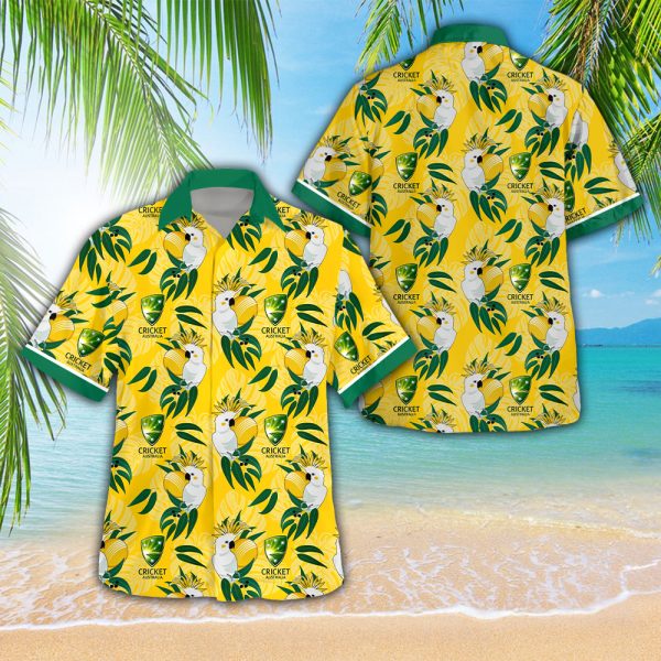 Cricket World Cup 2023 x Australia 3D Hawaii Shirt - VANDH 1211