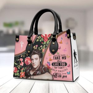 Elvis Presley Leather HandBag - NGHIAVT 0785