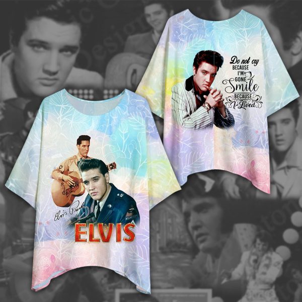 Elvis Presley Women's Bat Sleeve Shirt - NGHIAVT 0831