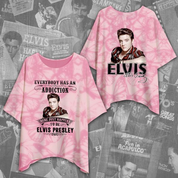 Elvis Presley Women's Bat Sleeve Shirt - NGHIAVT 0834