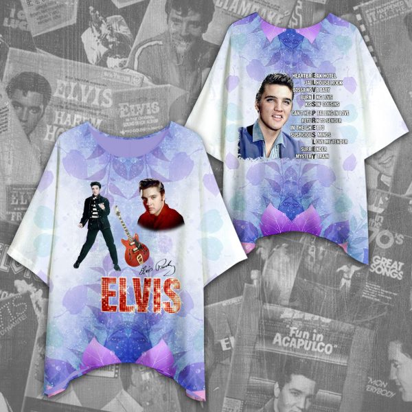 Elvis Presley Women's Bat Sleeve Shirt - NGHIAVT 0835