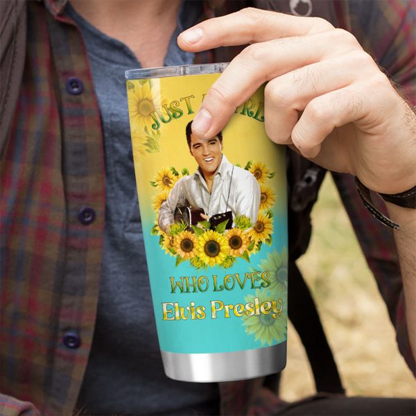 Personalized Elvis Presley Tumbler Cup - VANDH 1383