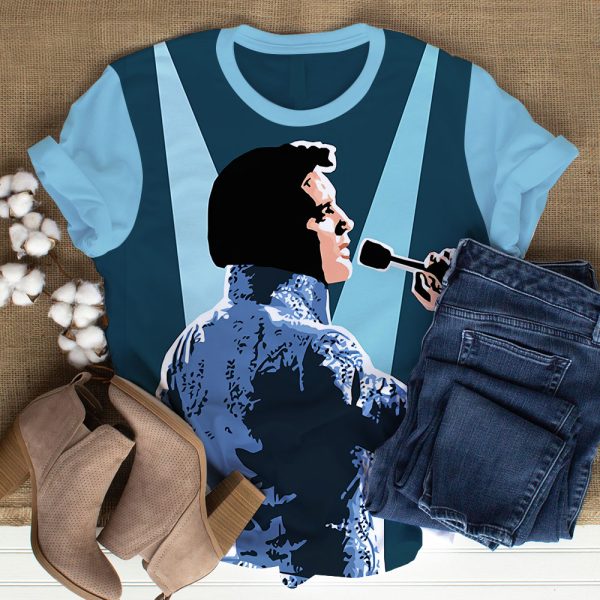 Elvis Presley 3D T-Shirt - VANDH 1336