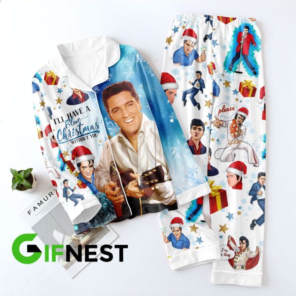 Elvis Presley Button Down Pajamas Set – VANDH 1428