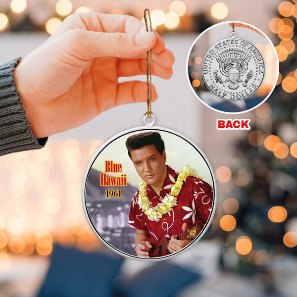 Elvis Presley 2-Side Printed Acrylic Ornament - TANTN 2802.1