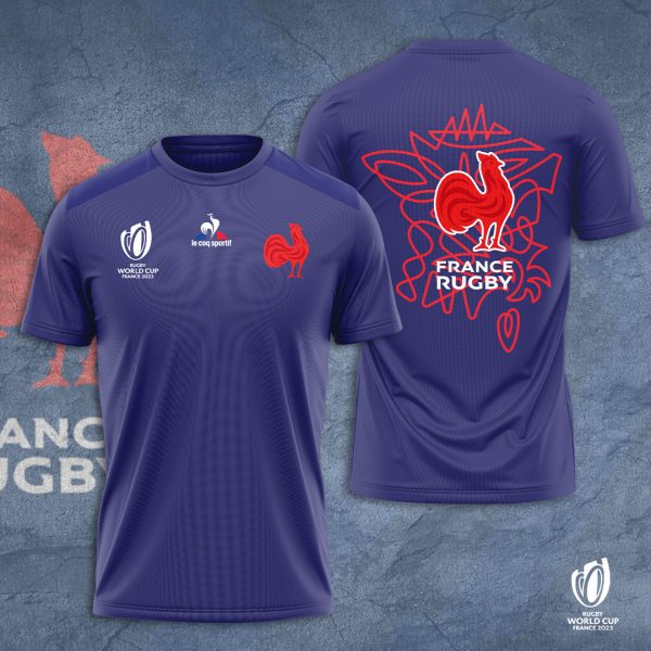 France National Rugby Union Team 3D Apparel - TANTN 2646