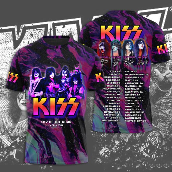 Kiss Band 3D Apparel - NGHIAVT 0749