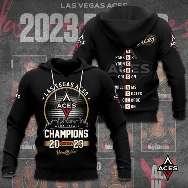 Las Vegas Aces 3D Apparel - TANTN 2755