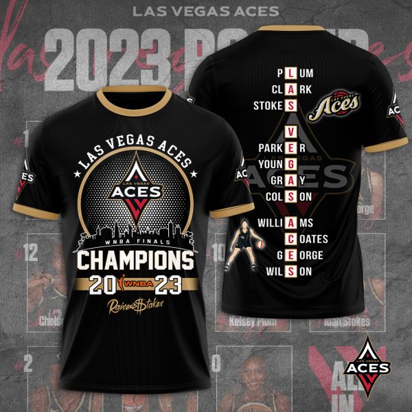 Las Vegas Aces 3D Apparel - TANTN 2755