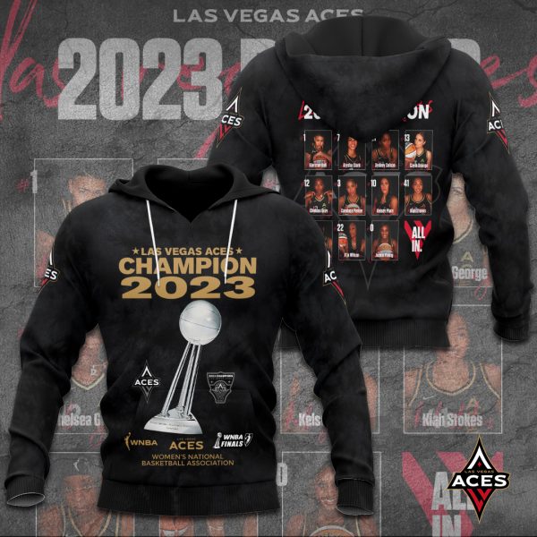 Las Vegas Aces 3D Apparel - TANTN 2757