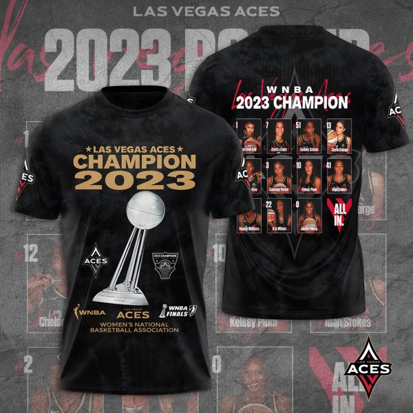 Las Vegas Aces 3D Apparel - TANTN 2757