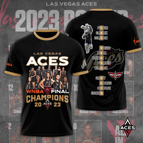 Las Vegas Aces 3D Apparel - TANTN 2759