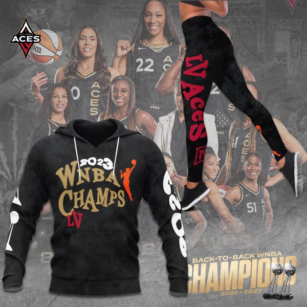 Las Vegas Aces 3D Hoodie Leggings - TANTN 2826